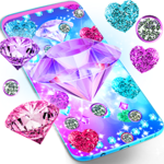 diamond live wallpaper android application logo